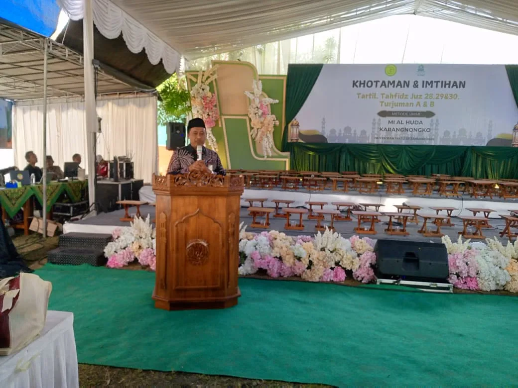 Perkuat Pendidikan Al-Qur’an, Kakankemenag Sleman Hadiri Khotmil Qur’an MI Al Huda