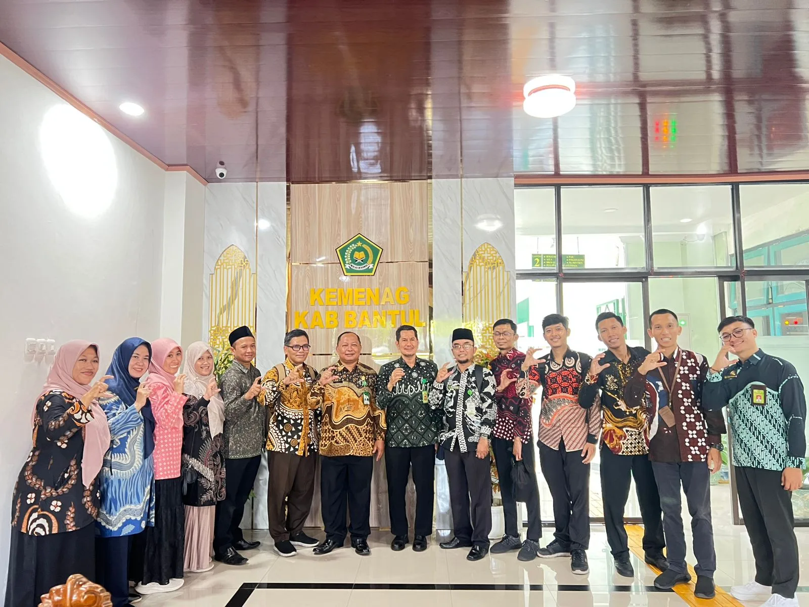 Kemenag Sleman Dalami Praktik Keterbukaan Informasi Publik di Kemenag Bantul