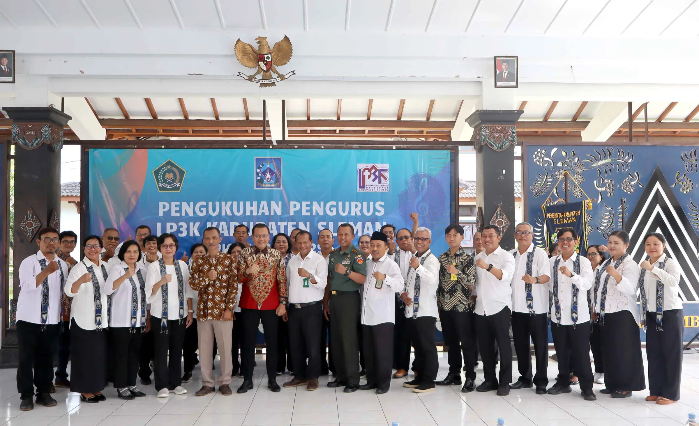 Kakankemenag Sleman Hadiri Pengukuhan Pengurus LP3KD, Perkuat Layanan Keagamaan dan Kerukunan Umat