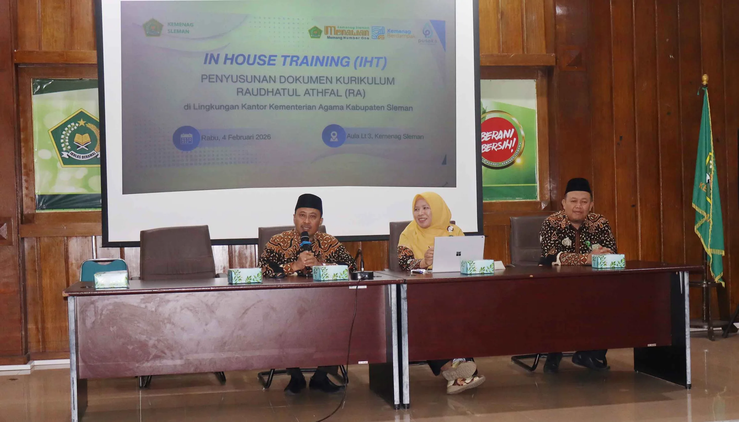 Serius Tingkatkan Mutu RA, Kemenag Sleman Gelar IHT Kurikulum