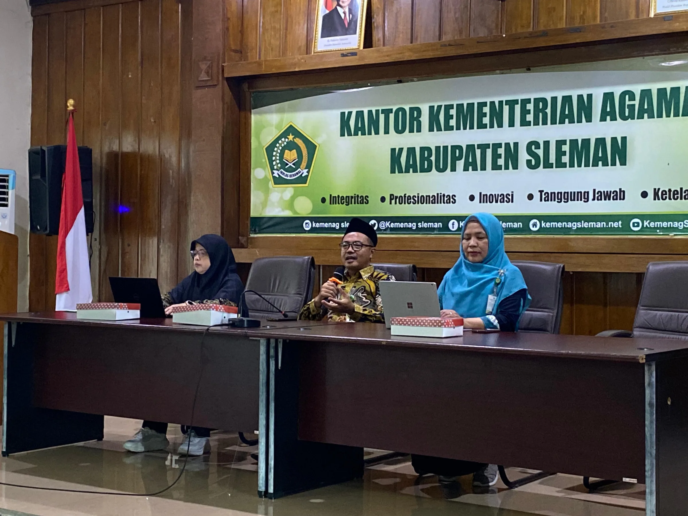 Kasubbag TU Tekankan Akuntabilitas Pengelolaan BOSDA 2026