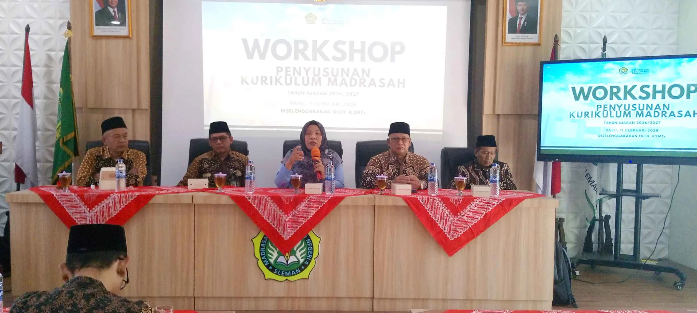 Perkuat Mutu Pendidikan, Dikmad Kemenag Sleman Gelar Workshop Kurikulum MTs