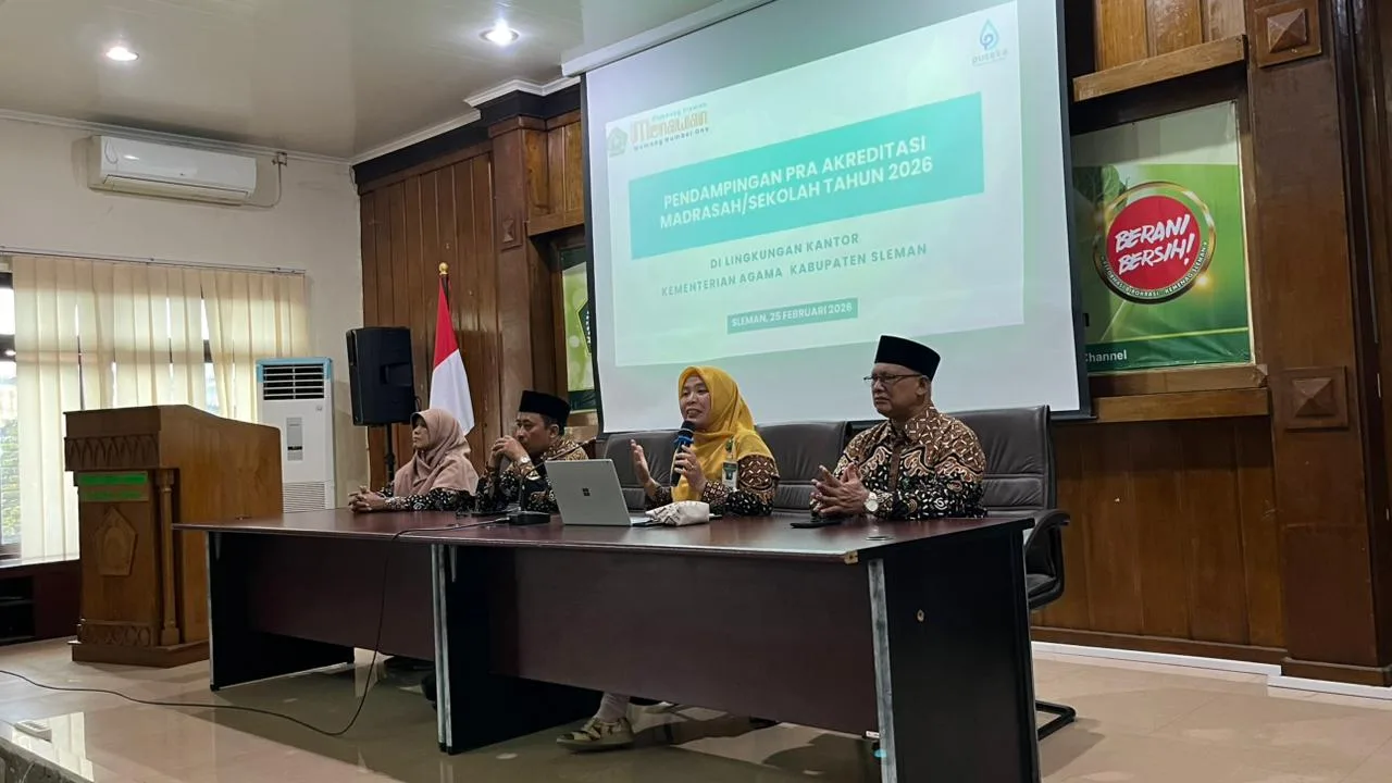 Pendampingan Pra Akreditasi, Kemenag Sleman Perkuat Mutu 31 Madrasah dan 2 Sekolah Teologi Kristen