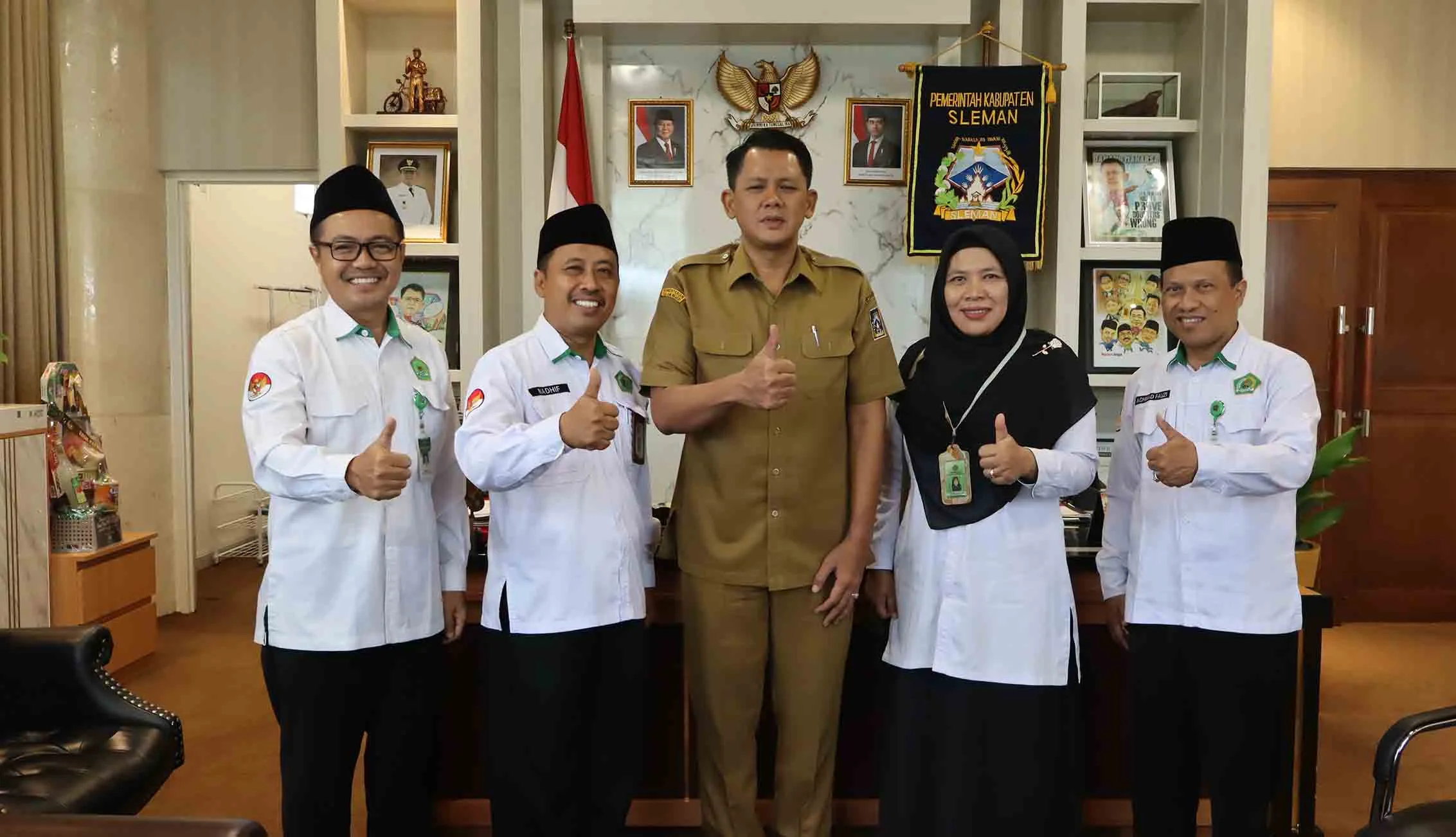 Silaturahmi Idul Fitri 1447  H, Perkuat Sinergi Kemenag–Pemda Sleman
