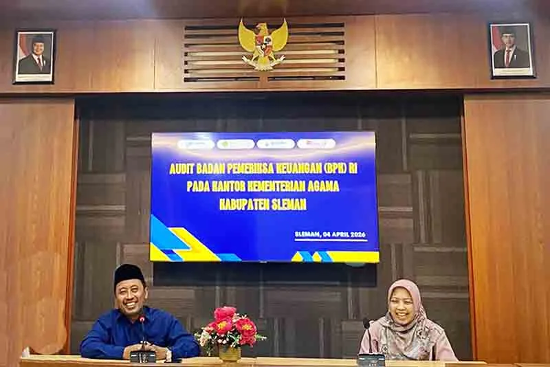 Momentum Audit BPK RI, Kemenag Sleman Perkuat Langkah Nyata Raih WBK-WBBM