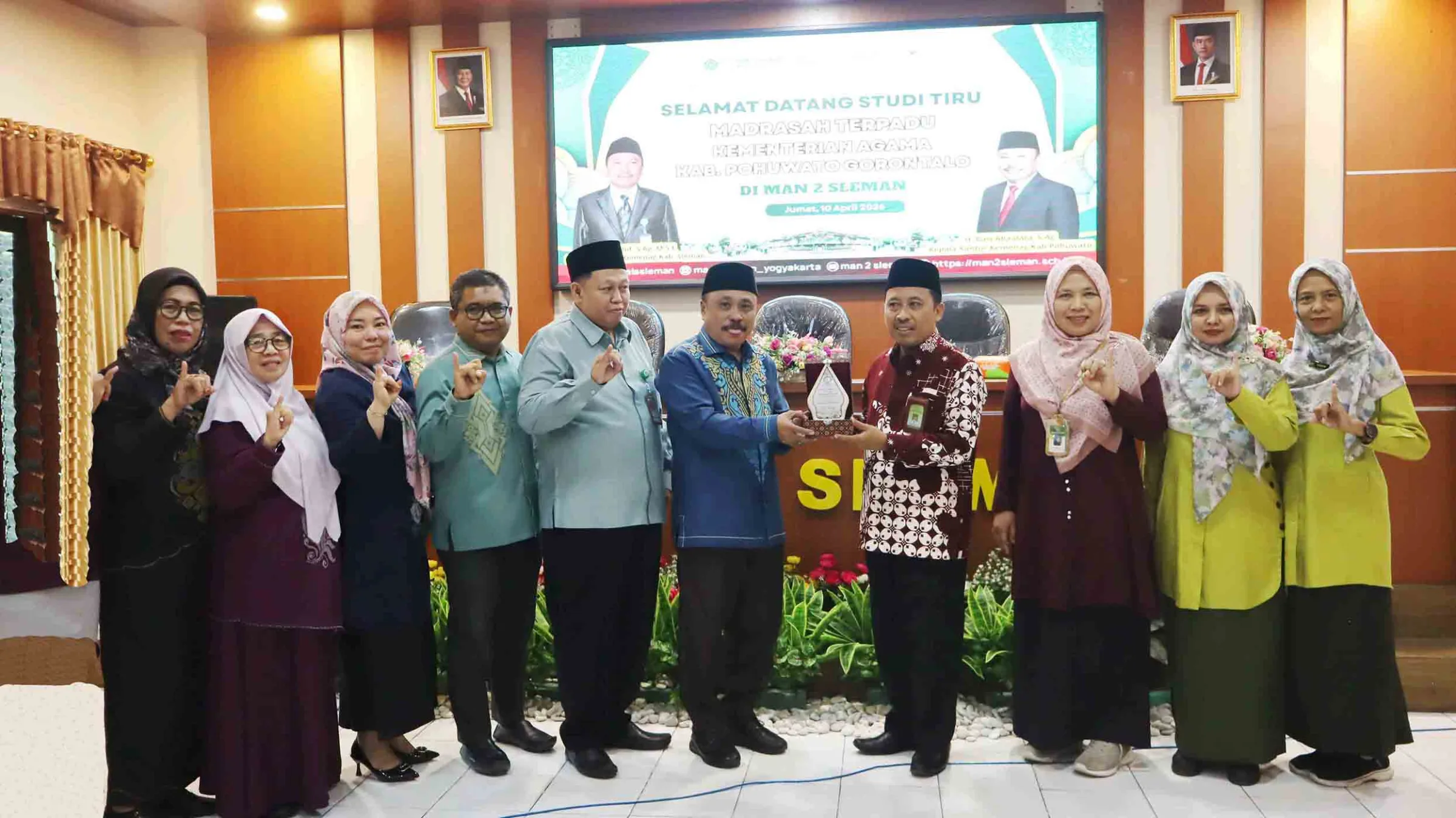 Sleman Jadi Magnet Nasional, Kemenag Pohuwato Gorontalo Studi Tiru Madrasah Inklusi