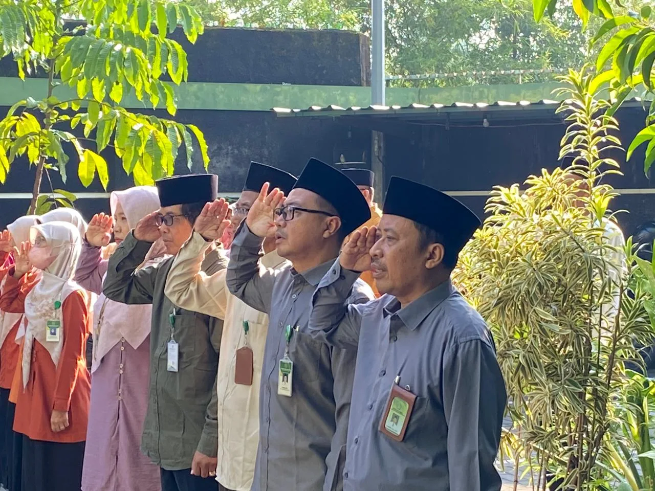 ASN Kemenag Sleman Laksanakan Penghormatan Bendera Merah Putih, Perkuat Integritas dan Semangat Reformasi Birokrasi