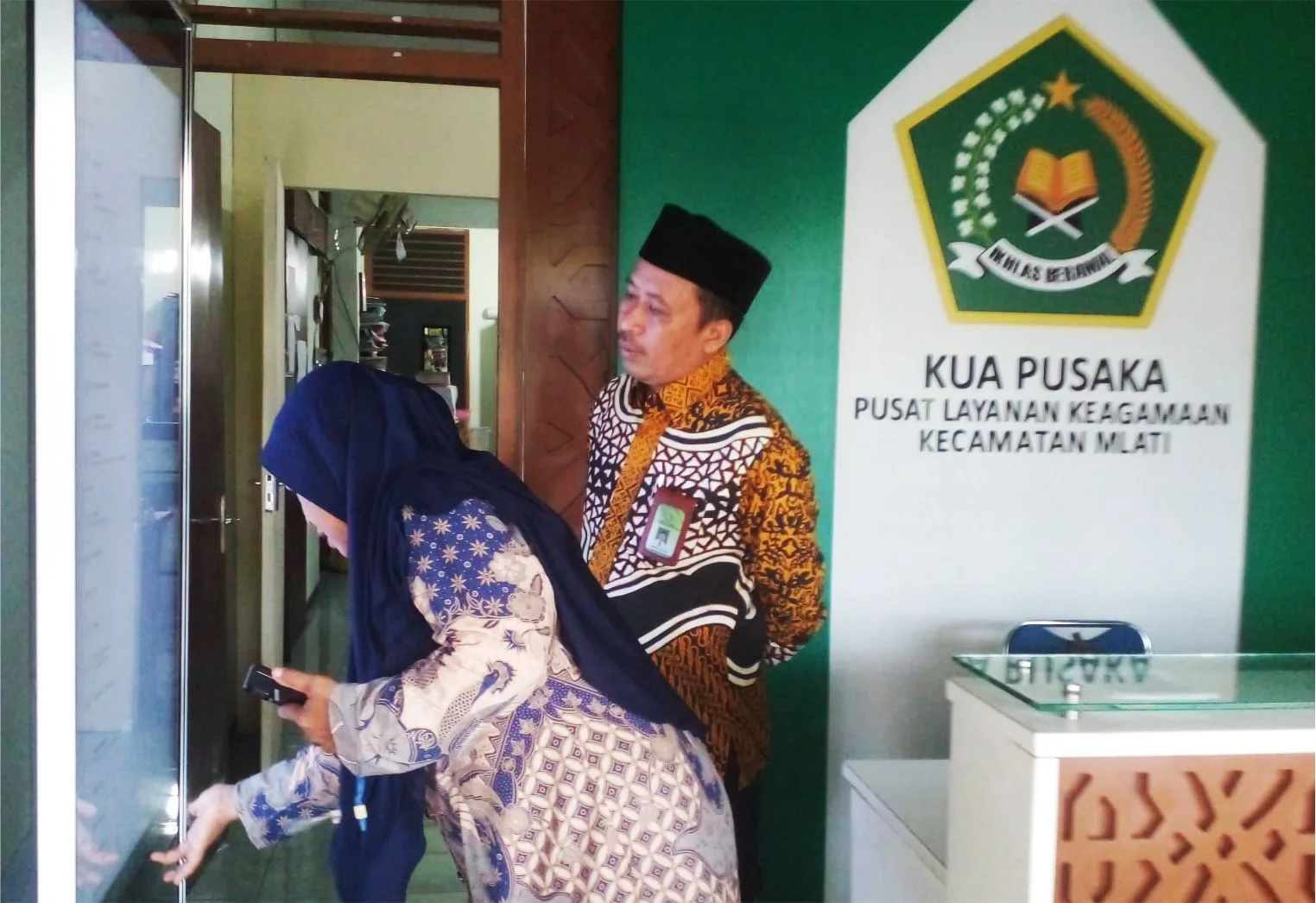 Sapa Spontan Kakankemenag, Disiplin dan Layanan KUA Mlati Kian Dikuatkan