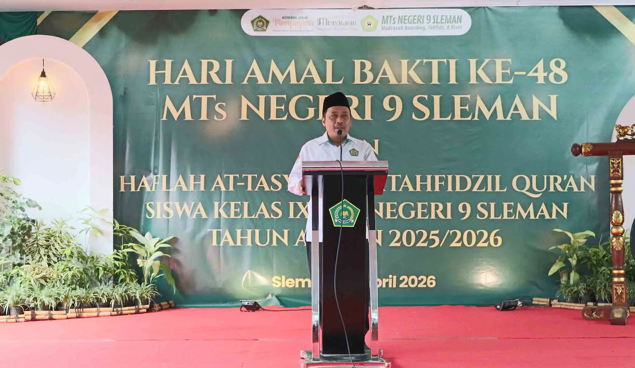Milad ke-48 MTsN 9 Sleman, Semai Generasi Tahfidz Unggul dan Berdampak