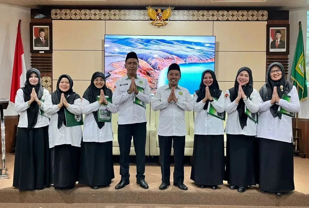 Pelantikan KTU Madrasah dan Penyuluh Hukum, Kakanwil: Jaga Integritas dan Tingkatkan Tata Kelola