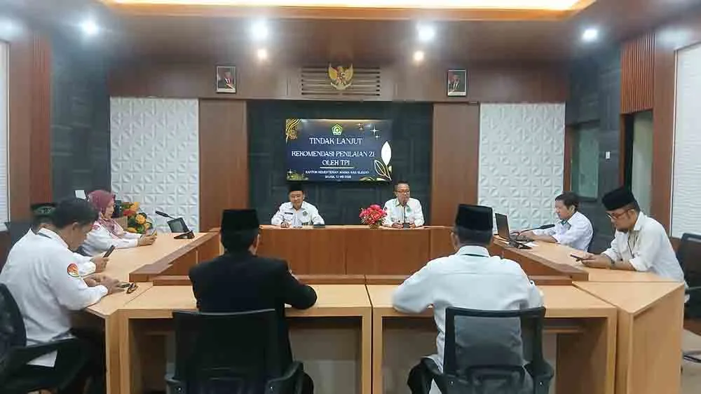 Gerak Cepat Lewat Rakor, Kakankemenag Sleman Tindak Lanjuti Rekomendasi TPI