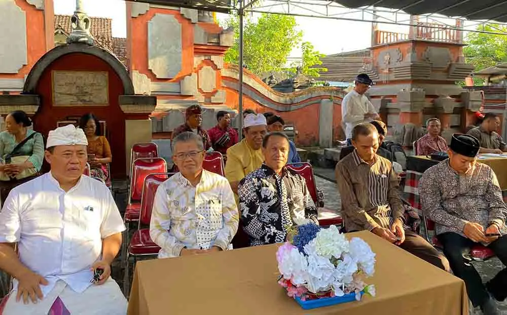 Doa Syukur Umat Hindu HUT Sleman ke-110, Kemenag Perkuat Harmoni dan Sinergi Lintas Umat