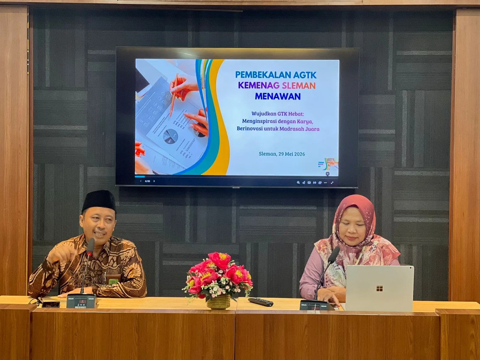 Pembekalan AGTK 2026, Kemenag Sleman Dorong GTK Hebat Berinovasi dan Berintegritas Menuju Madrasah Juara
