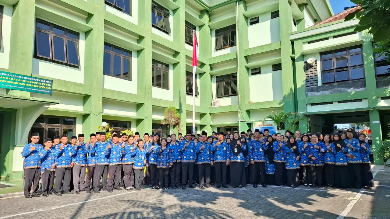 Peringati Hari Lahir Pancasila 2026, Kemenag Sleman Teguhkan Komitmen Kebangsaan dan Perdamaian Dunia