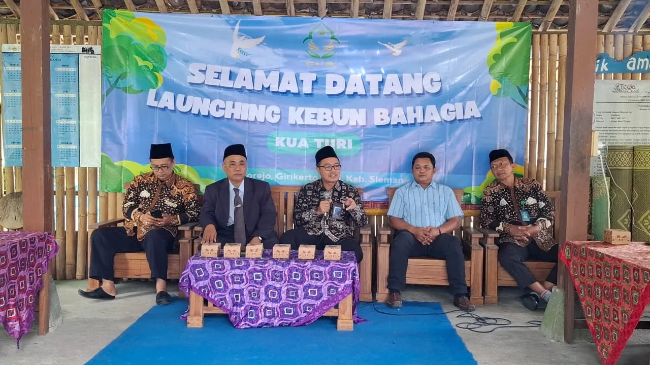 CAPING Berlanjut, Kebun Bahagia Jadi Ikhtiar Kemenag Sleman Jaga Lingkungan