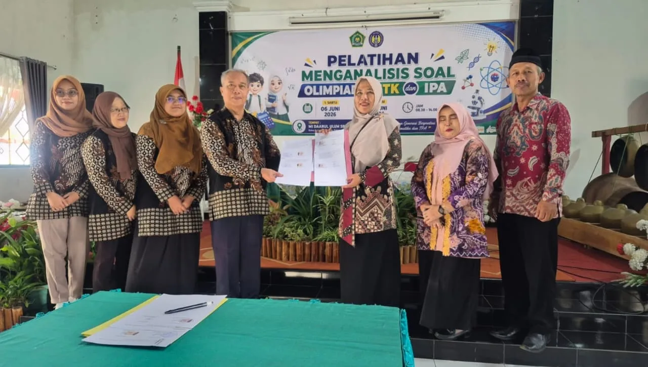 Kemenag Sleman dan FMIPA UNY Bersinergi, Perkuat Kompetensi Guru MI Menuju Prestasi Olimpiade