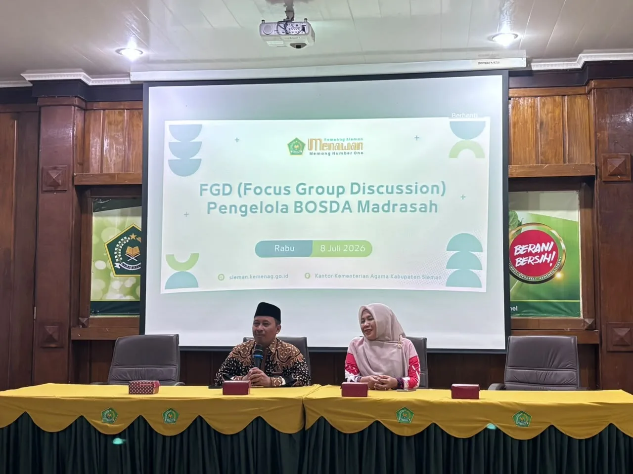 Jaga Amanah BOSDA, Kemenag Sleman Perkuat Integritas Pengelola Madrasah