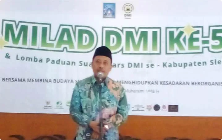 Milad ke-54 DMI Sleman, Kemenag Ajak Perkuat Kolaborasi Makmurkan Masjid dan Wujudkan Sleman Religi