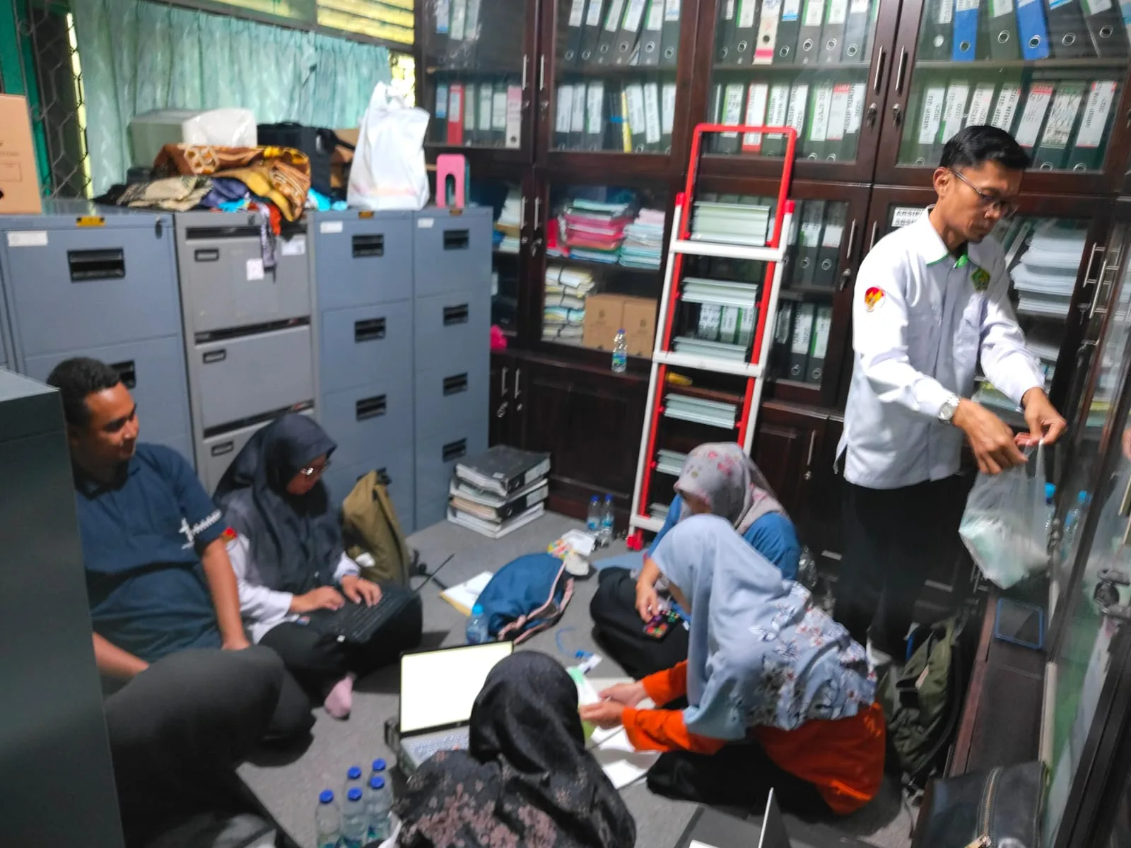 Perkuat Tata Kelola, Arsiparis Kemenag Sleman Dampingi Penataan Arsip MAN 3 Sleman