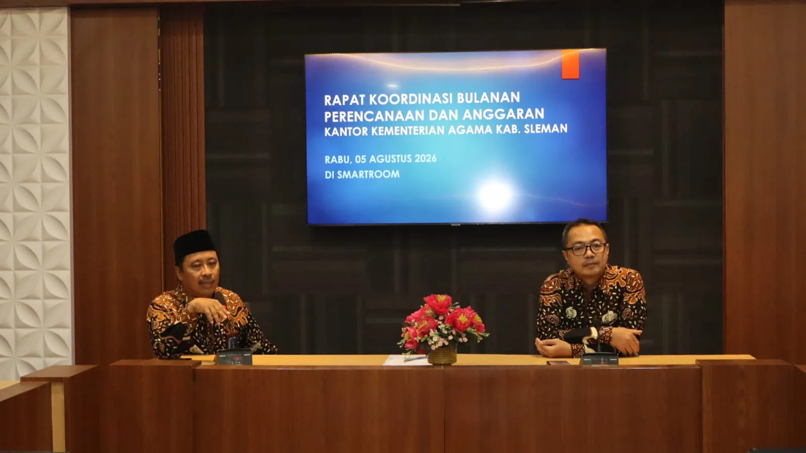 Evaluasi Pelaksanaan Anggaran  Jadi Langkah Strategis Kankemenag Sleman Tingkatkan Pelayanan