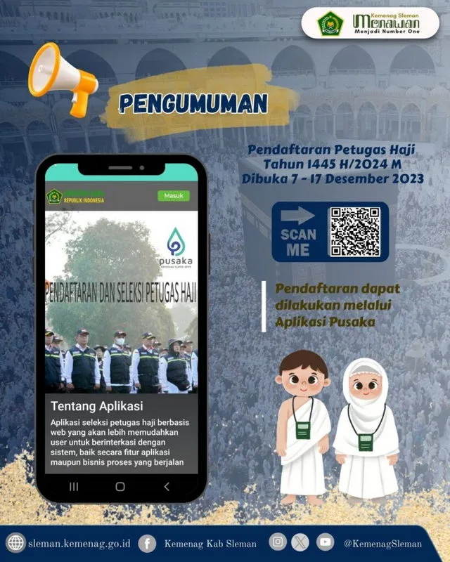 Seleksi Calon Petugas Haji 1445 H/2024 M