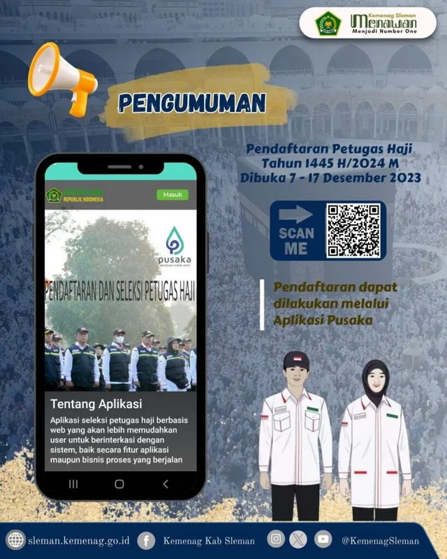 Seleksi Calon Petugas Haji Tahun 1445 H/2024 M